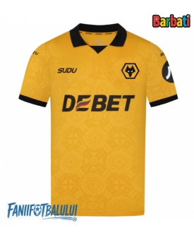 Wolves Tricou Fotbal Replică 2025-26 Barbati Acasa
